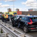 Gewonden bij kettingbotsing Beneluxtunnel