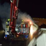 Grote brand in woning Harry Hoekstraat