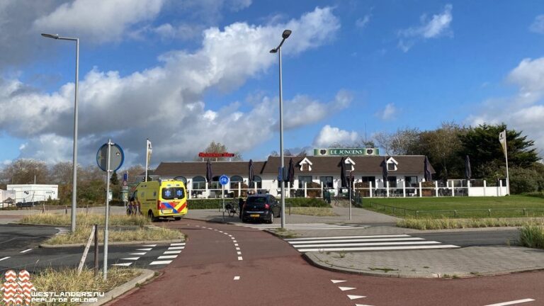 Fietser gewond na ongeluk Badweg