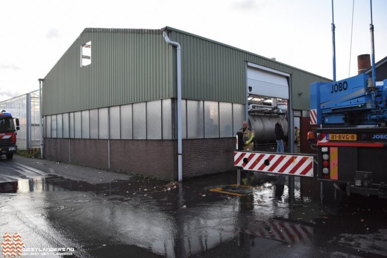 Wateroverlast aan de Laan van Binnendijk