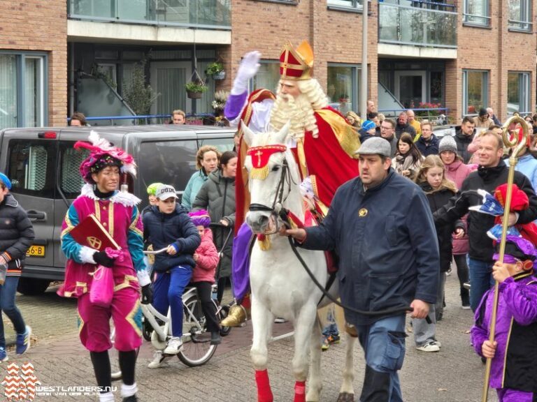 Sint op bezoek in ‘s-Gravenzande