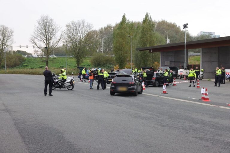 Resultaat verkeerscontrole op de A13