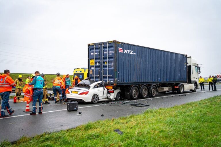 Inwoner Maassluis overleden na ongeluk op snelweg