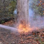 Buitenbrand aan de Sportlaan