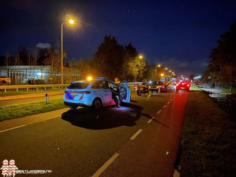 Fietser gewond na ongeluk Burgemeester Crezeelaan