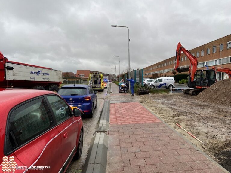 Fietsster onderuit aan het Poeldijksepad