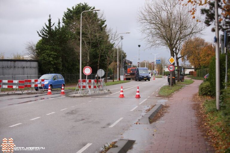 Extra drukte op gemeentewegen door kapotte CO2 leiding