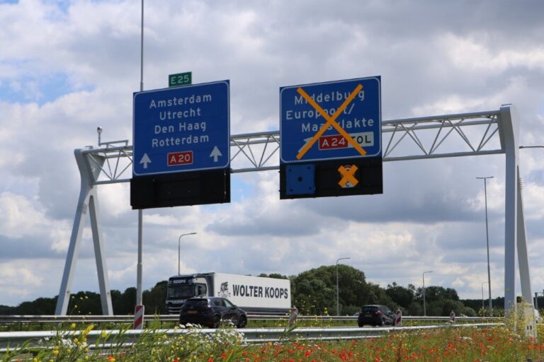 Tol betalen bij A24/Blankenburgverbinding