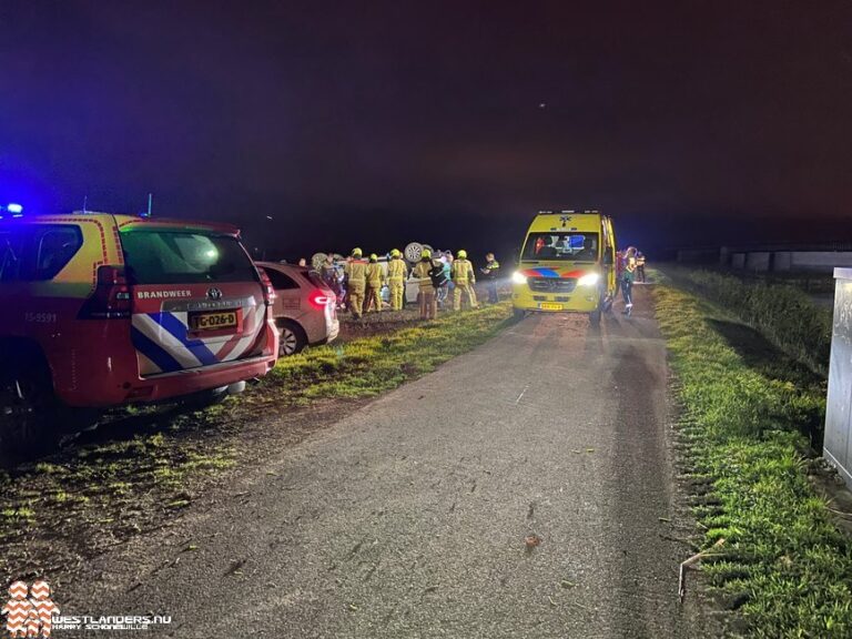 Man zwaar gewond na dollemansrit Oranjedijk