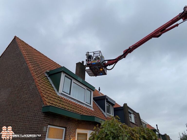 Brand in woning Rijnweg