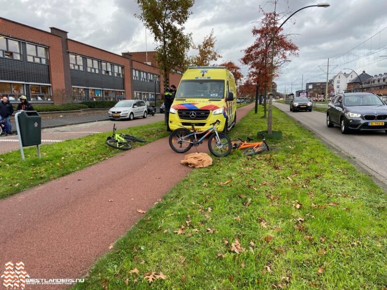 Kind gewond na ongeluk op fietspad