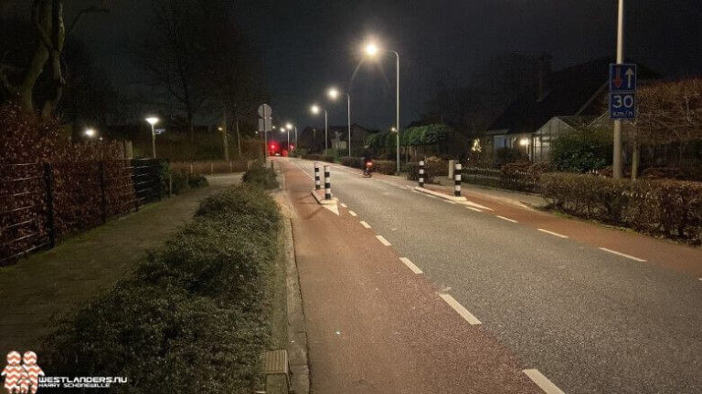 Snelheid omlaag bij Opstalweg