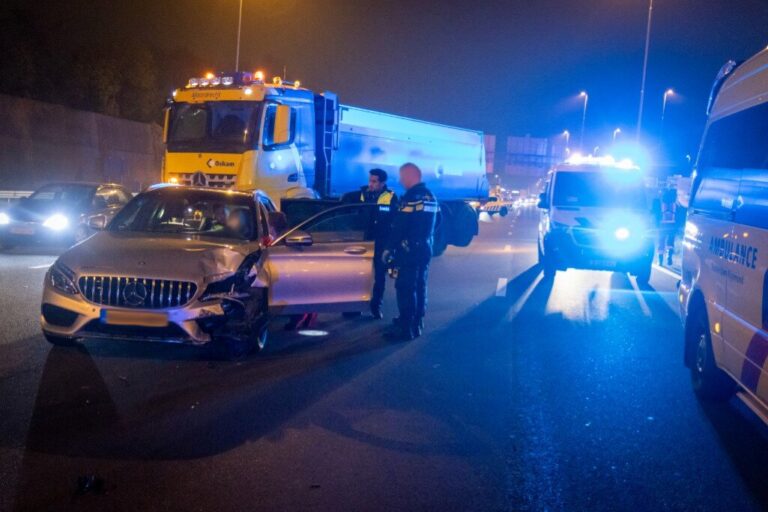 Ongeluk zorgt voor vertraging op de A4