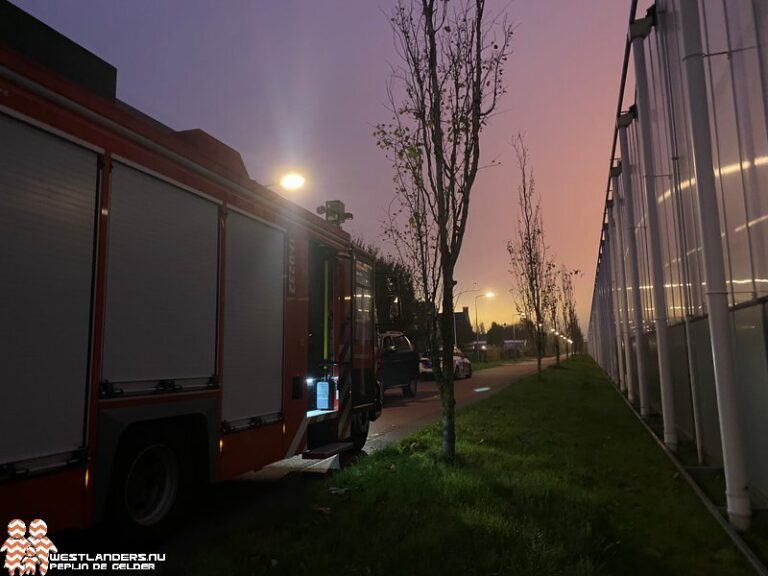 Autobrand aan de Noordlandselaan