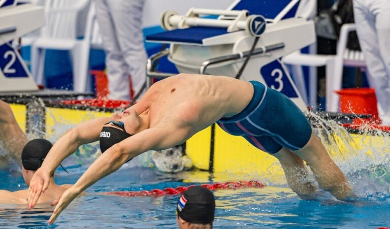 Niels Dijkshoorn beste rugslagzwemmer tijdens ‘Rotterdam Qualification Meet’