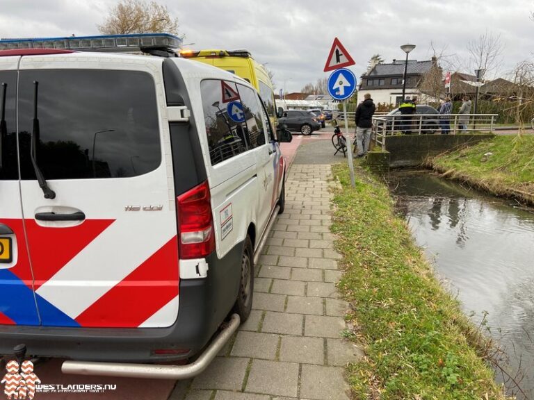 Fietser gewond na ongeluk Noordweg