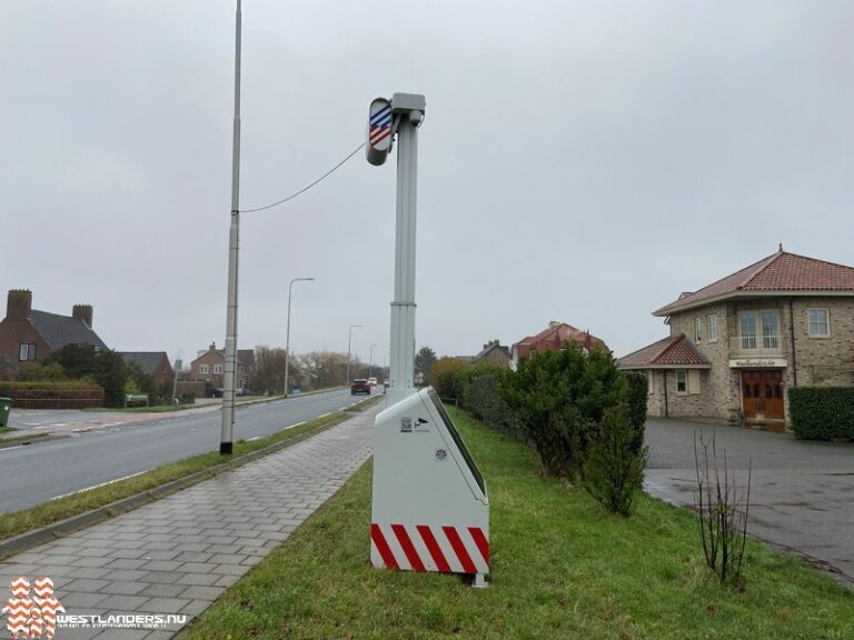 Flexflitser aan de Monsterseweg