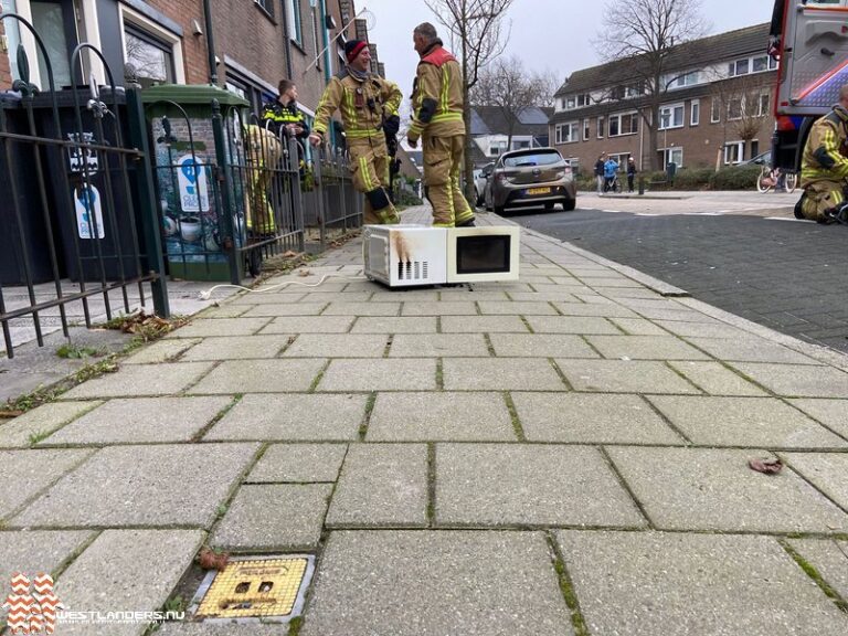 Binnenbrand in woning Sutoriusstraat