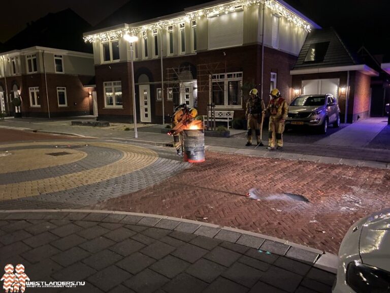 Druk nachtje voor de brandweer