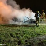 BMW uitgebrand op de Oostelijke Randweg