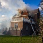 Monumentaal pand verwoest door brand in open haard