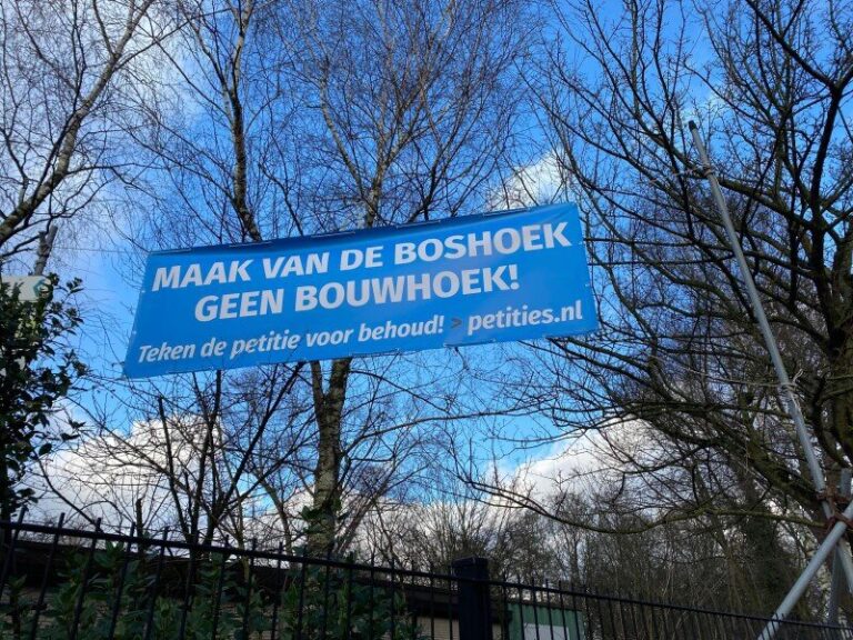 Maak van de Boshoek geen Bouwhoek!