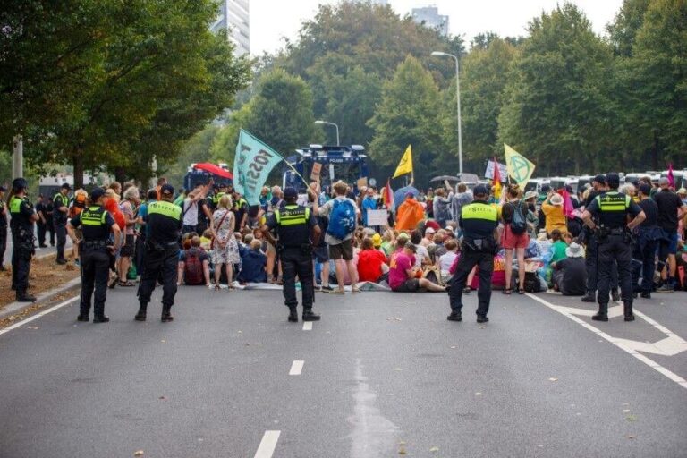 Taakstraf voor aanrijding actievoerders op A12