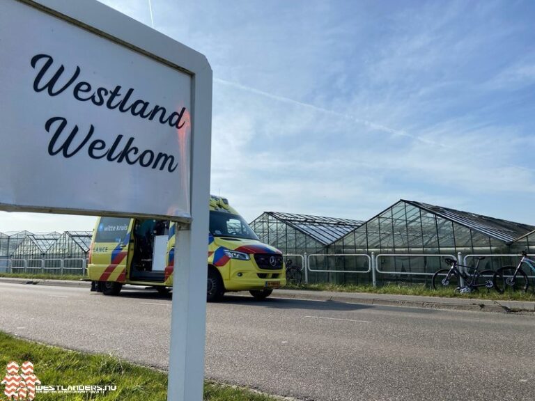 Wielrenner gewond na ongeluk Van Elswijkbaan