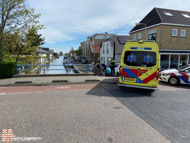 Fietsster gewond na ongeluk Kerkstraat