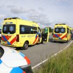 Ongeluk met ambulance op Wippolderlaan