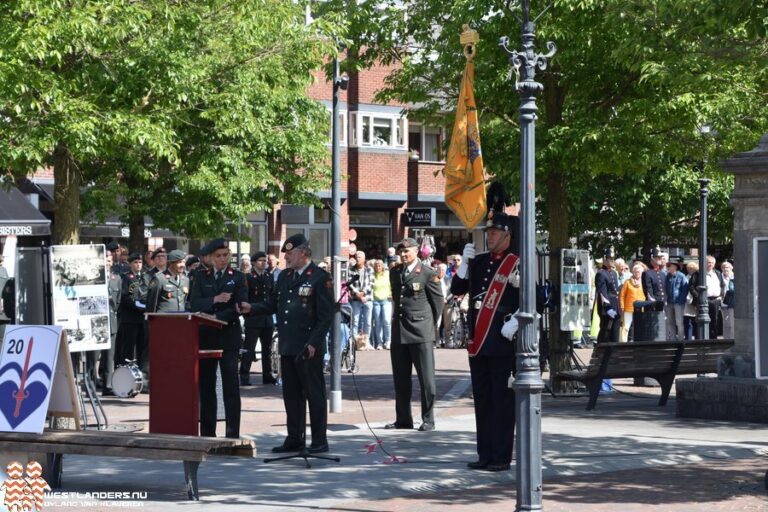 Jubileum Veteranendag Westland op het Wilhelminaplein