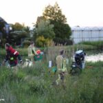 Persoon te water bij de Veilingweg