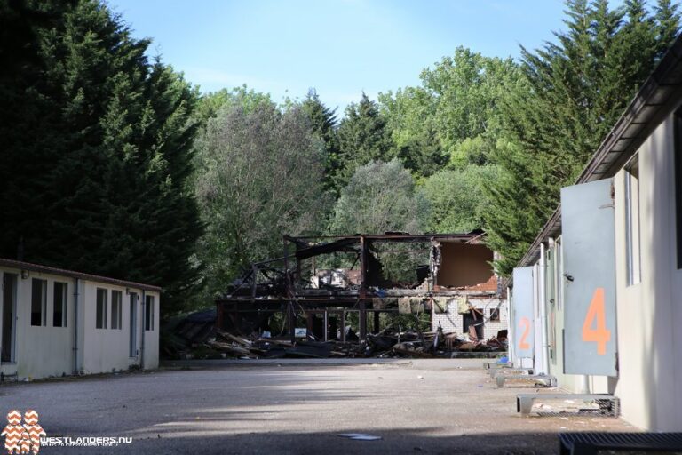 Grote brand Jaap Edenweg; de dag erna