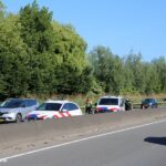 Ongeluk met motor op de N213