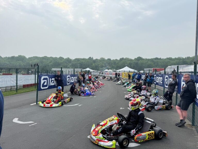 Rosanne den Drijver toont veerkracht tijdens IAME Benelux Series