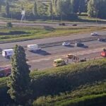 Automobiliste gewond na ongeluk A4