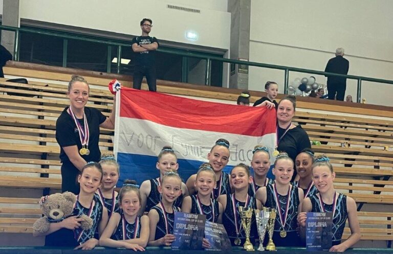HSV1946 wint International Teamgym Cup Tsjechië