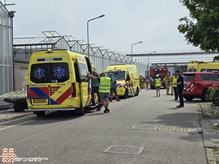 Twee gewonden na bedrijfsongeval met gevaarlijke stof