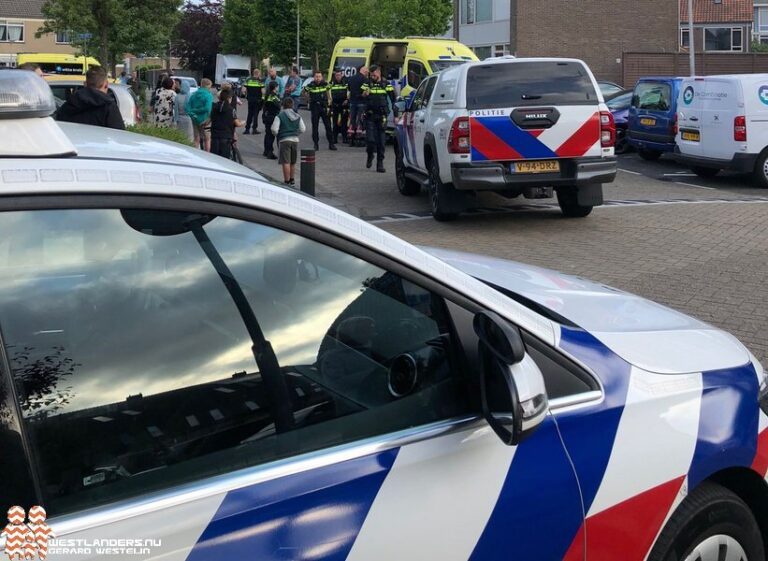 Veel hulpdiensten naar de Anjerstraat