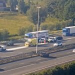 Kop staart ongeluk bij afrit A4