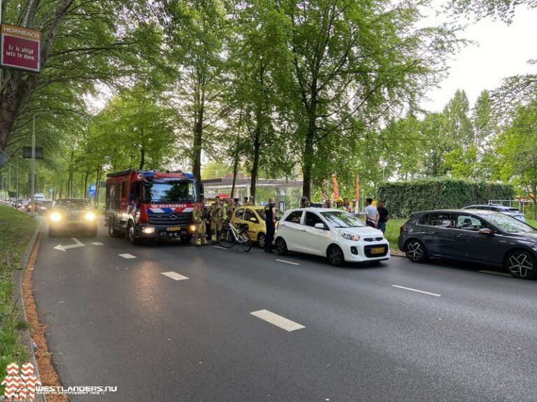 Kop staart ongeluk op de Lozerlaan