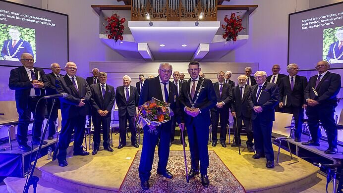 Koninklijke onderscheiding voor Engel Moor