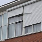 Stormschade aan de Florence Nightingalelaan