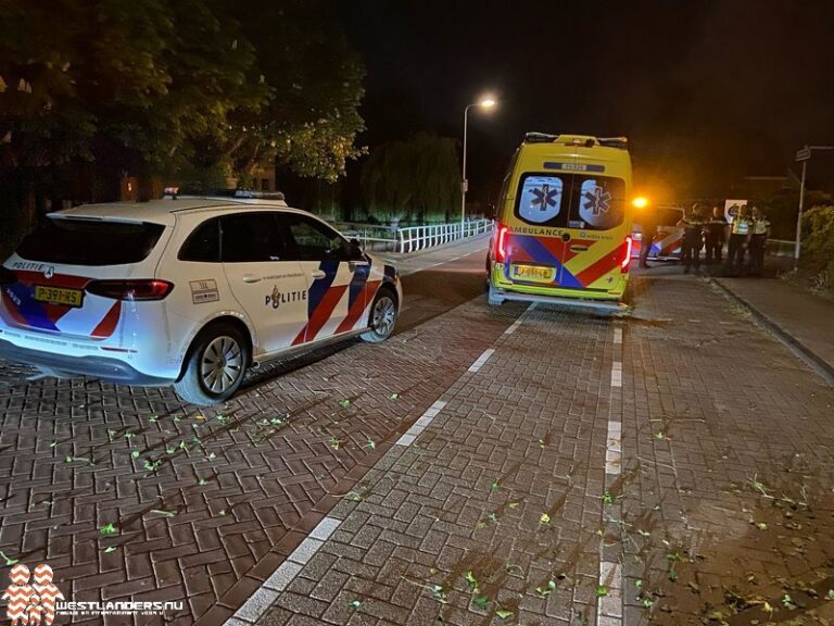 Beenletsel voor scooterrijder na ongeluk