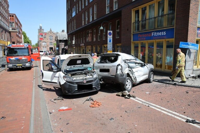 Bizar ongeluk aan de Ezelveldlaan