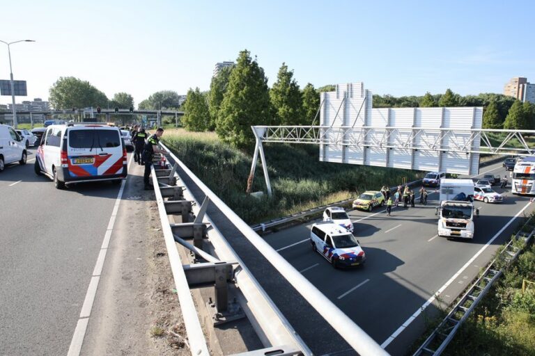 Dodelijk ongeval op rijksweg A4