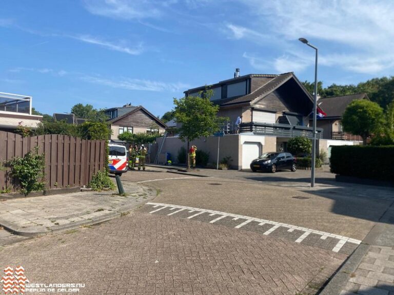 Binnenbrand aan de Ary Meuldijkstraat