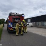 Middelbrand aan de Pastoor Verburghlaan