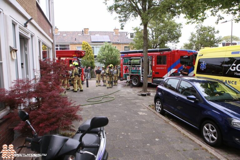 Keukenbrand aan het Plein 1957