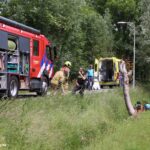 Scootmobielster gewond na val in greppel